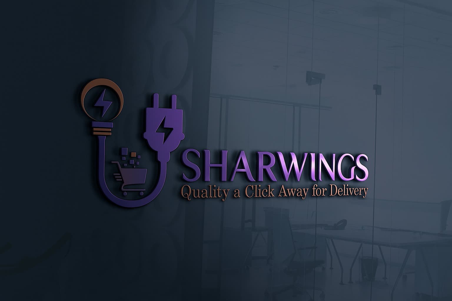 Sharwings background logo